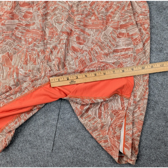 Lululemon T.H.E. Short Mens XL Linerless Parallel Divide Warm Coral Pull On Gym - Picture 6 of 7